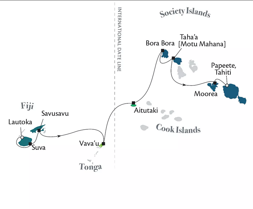 Wyspy Pacyfiku - Lautoka - Paul Gauguin