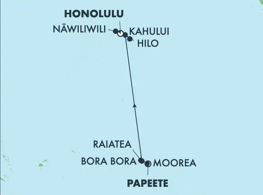 Wyspy Pacyfiku - Papeete - Norwegian Spirit