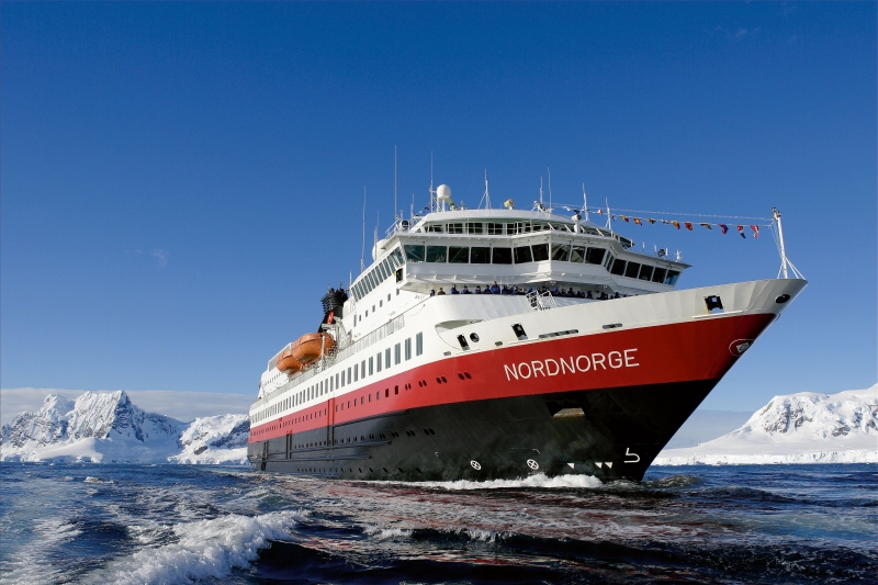 statek wycieczkowy Nordnorge