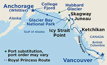 Alaska - Vancouver - Star Princess