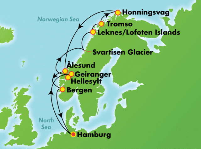 Fiordy Norweskie ALL INCLUSIVE - Hamburg - Norwegian Jade