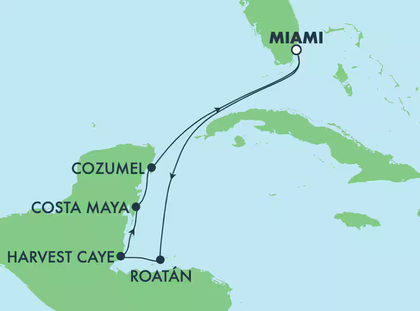 Karaiby - Miami - Norwegian Luna