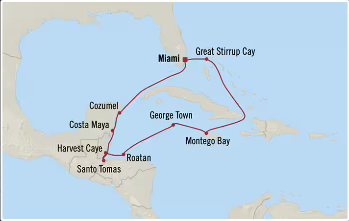 Karaiby - Miami - Vista