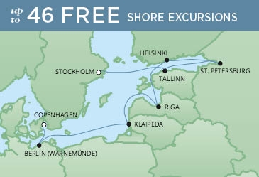 Morze Bałtyckie - Kopenhaga - Seven Seas Explorer