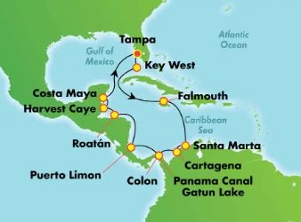 Kanał Panamski ALL INCLUSIVE - Tampa - Norwegian Dawn