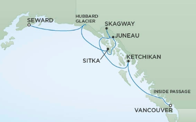 Alaska - Seward - Seven Seas Explorer