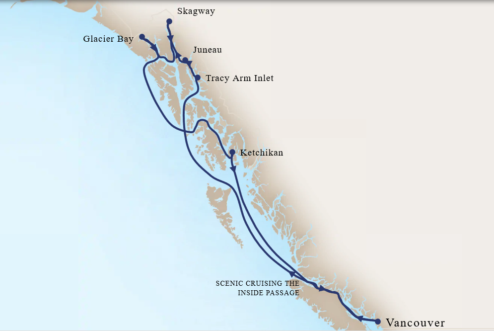 Alaska - Vancouver - Koningsdam