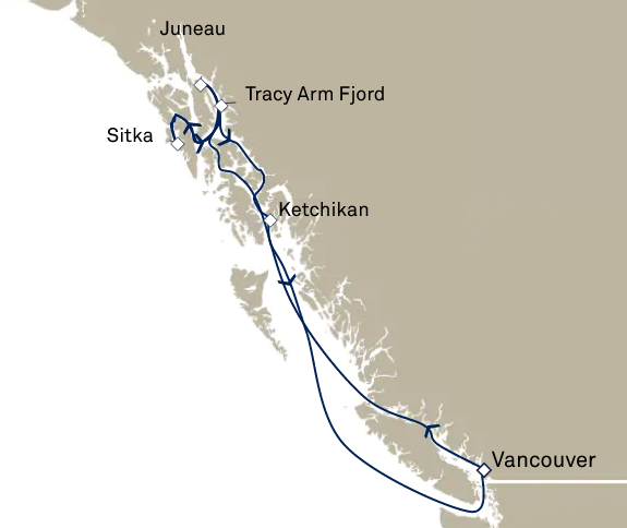 Alaska - Vancouver - Queen Elizabeth
