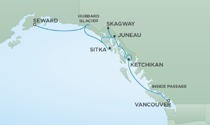 Alaska - Vancouver - Seven Seas Explorer