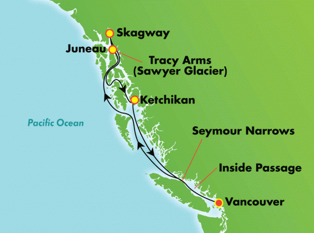 Alaska ALL INCLUSIVE - Vancouver - Norwegian Jewel