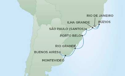 Ameryka Południowa - Buenos Aires - Seven Seas Voyager