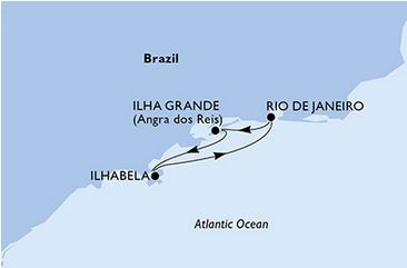 Ameryka Południowa - Rio de Janeiro - MSC Seaview  