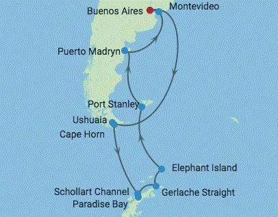 Ameryka Południowa i  Antarktyda - Buenos Aires - Celebrit..