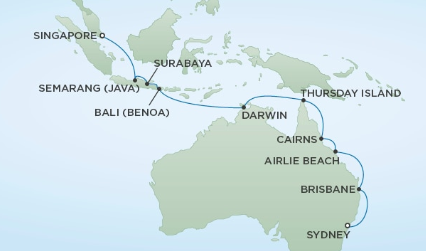 Australia - Singapur - Seven Seas Explorer