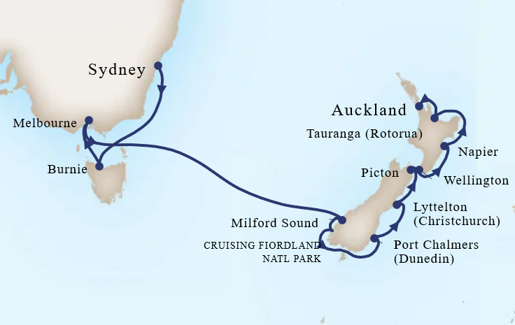 Australia i Nowa Zelandia - Sydney - Oosterdam
