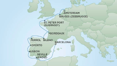 Dookoła Europy - Amsterdam - Seven Seas Navigator