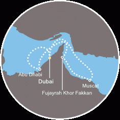 Dubaj i Emiraty Arabskie- Dubaj- Costa Fortuna