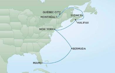 Kanada - Montreal - Seven Seas Navigator
