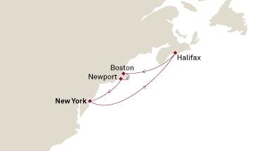 Kanada, Nowa Anglia - Nowy Jork - Queen Mary 2
