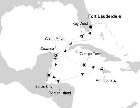 Karaiby - Fort Lauderdale - Silver Spirit