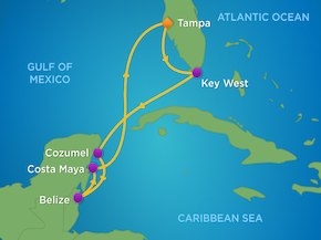 Karaiby - Tampa - Rhapsody of the Seas