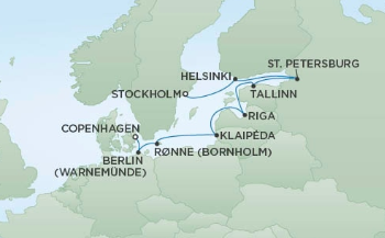 Morze Bałtyckie - Kopenhaga - Seven Seas Splendor