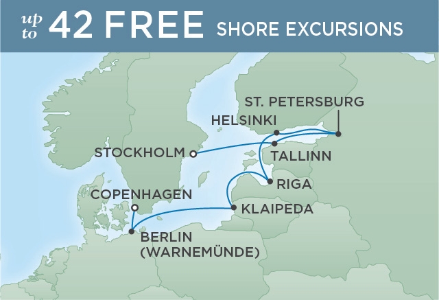 Fiordy i Morze Bałtyckie - Sztokholm - Seven Seas Explorer