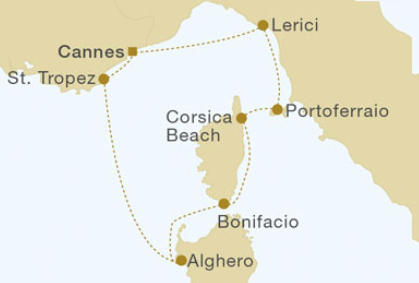Morze Śródziemne - Cannes - Royal Clipper