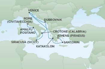 Morze Śródziemne - Civitavecchia - Seven Seas Mariner