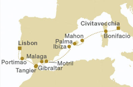 Morze Śródziemne - Malaga - Royal Clipper