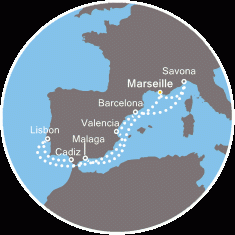 Morze Śródziemne - Marsylia - Costa Favolosa