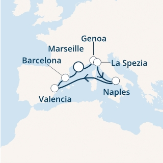 Morze Śródziemne - Marsylia - Costa Firenze