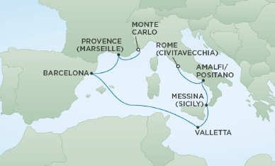 Morze Śródziemne - Monte Carlo - Seven Seas Mariner