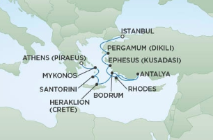 Morze Śródziemne - Pireus - Seven Seas Mariner