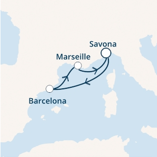 Morze Śródziemne - Savona - Costa Favolosa