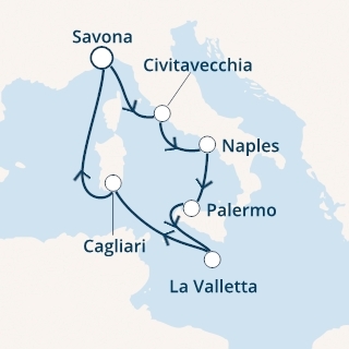 Morze Śródziemne - Savona - Costa Firenze