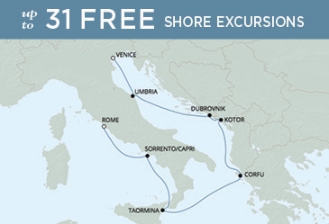 Morze Śródziemne - Wenecja - Seven Seas Explorer
