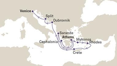 Morze Śródziemne- Piraeus- Queen Victoria