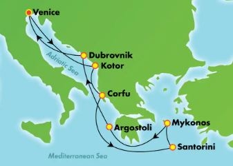Morze Śródziemne  - Wenecja - Norwegian Dawn
