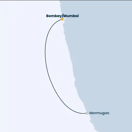 Ocean Indyjski - Mumbaj - Costa Serena