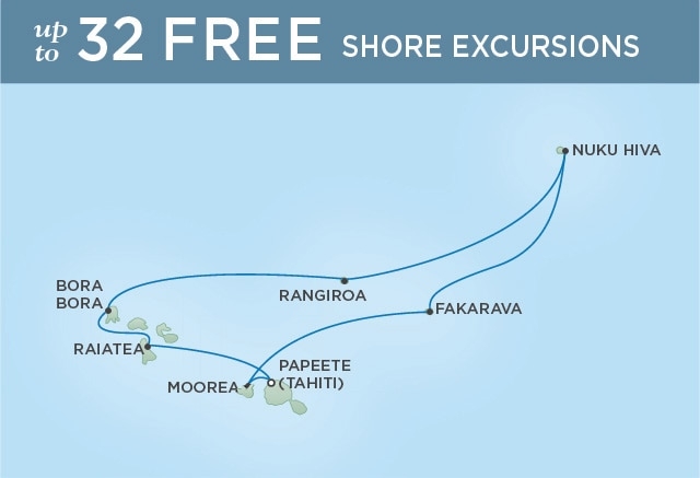 Polinezja Francuska - Papeete - Seven Seas Navigator