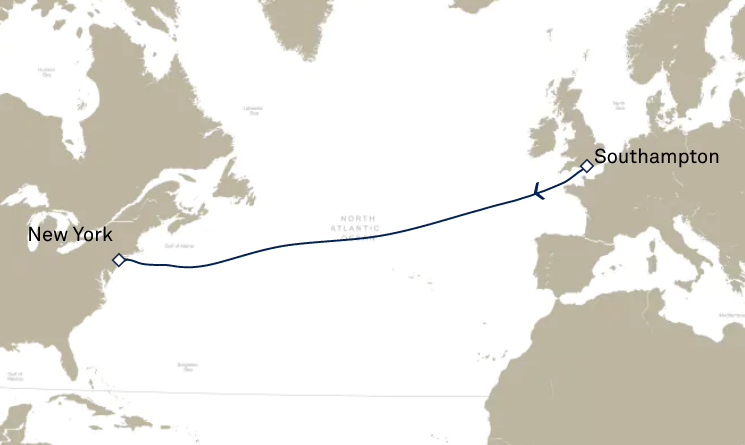 Transatlantyk - Southampton - Queen Mary 2