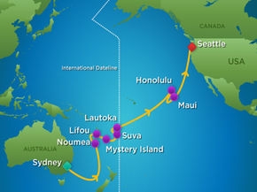 Ocean Spokojny - Sydney - Explorer of the Seas