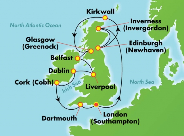 Wyspy Brytyjskie ALL INCLUSIVE - Southampton - Norwegian Sp..