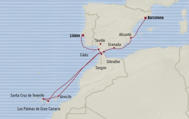 Wyspy Kanaryjskie - Barcelona - Nautica