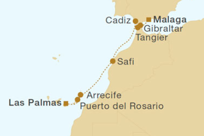 Wyspy Kanaryjskie - Malaga - Star Flyer